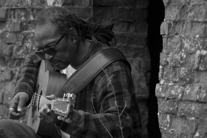 promotional shot of Ben Okafor, reggae musician