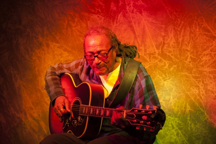 promotional shot of Ben Okafor, reggae musician