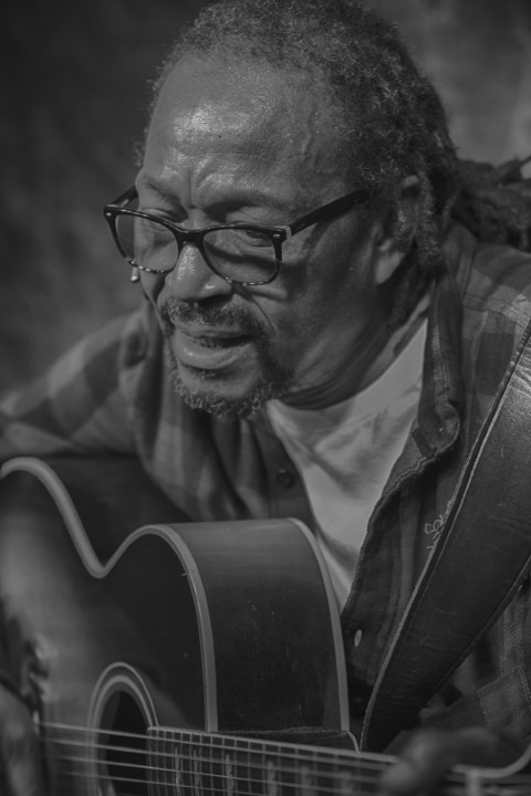 promotional shot of Ben Okafor, reggae musician